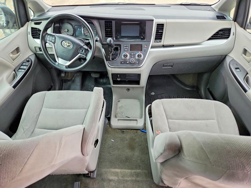 2015 Toyota VIN 5TDZK3DCXFS571525 COPART salvage auction — FRONT END, Tx - Salvage Vehicle Title, sold $3,900 on 2026-07-10 (photo 8)