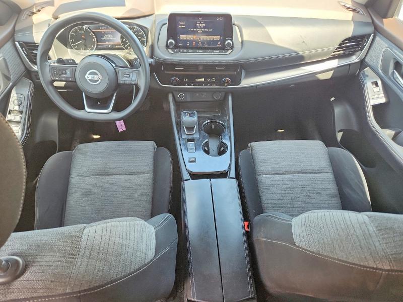 2021 Nissan Rogue VIN JN8AT3BA4MW010086 COPART salvage auction — FRONT END, Tx - Salvage Vehicle Title, sold $4,250 on 2026-07-23 (photo 8)