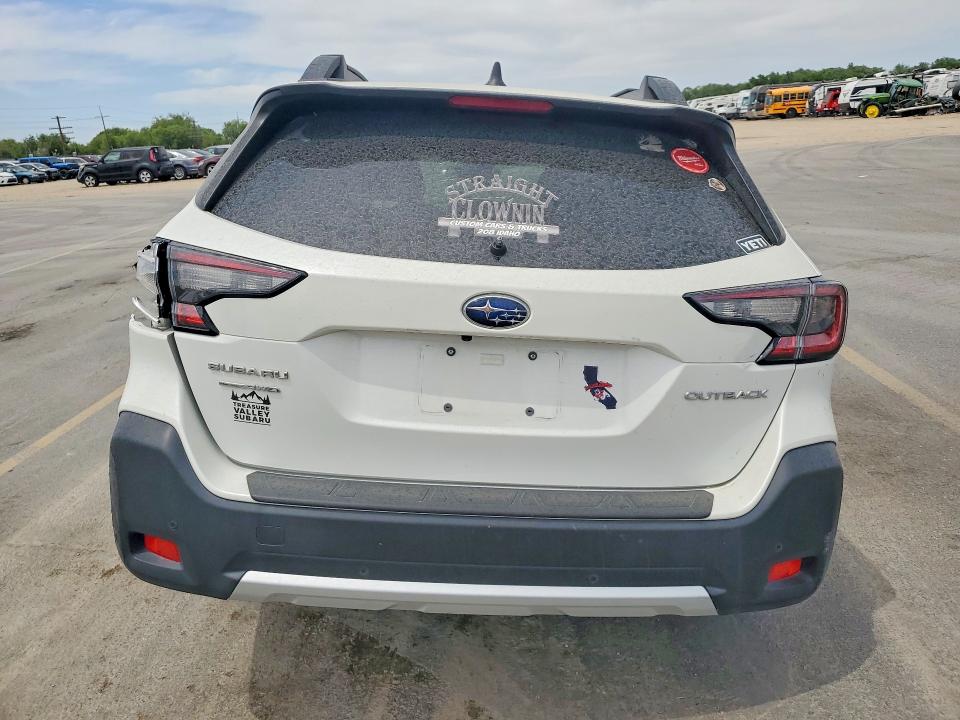 2025 Subaru Outback VIN 4S4BTANC0S3114635 COPART salvage auction — ROLLOVER, Id - Salvage Certificate Of Title (P), sold $10,200 on 2026-07-30 (photo 6)