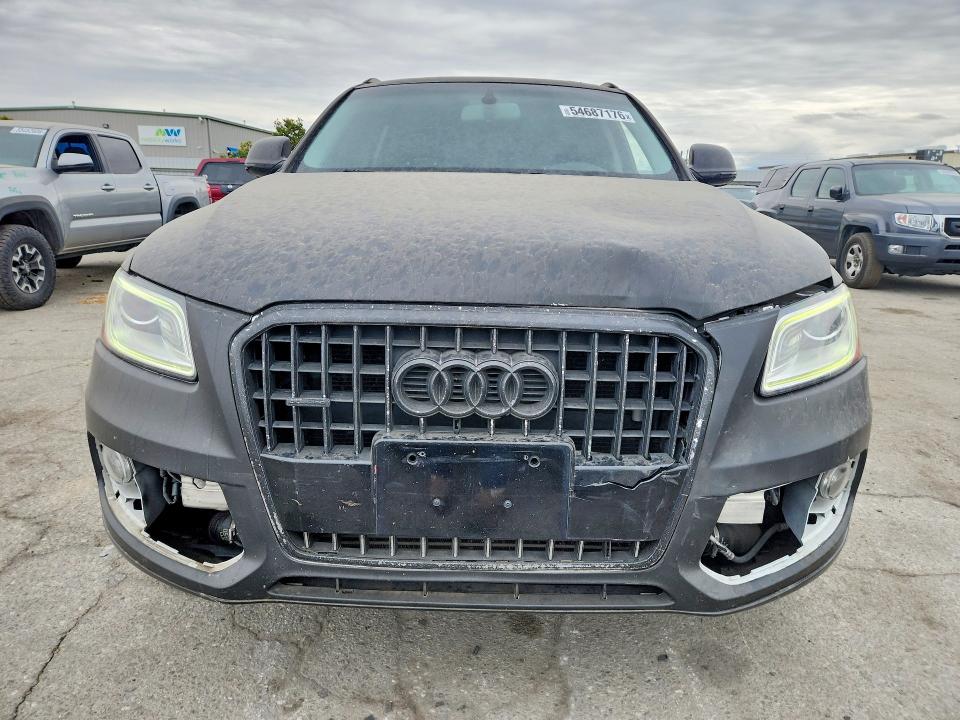2016 Audi Q5 VIN WA1C2AFP0GA055225 COPART salvage auction — FRONT END, CA - SALVAGE CERTIFICATE, sold $1,600 on 2026-07-02 (photo 5)