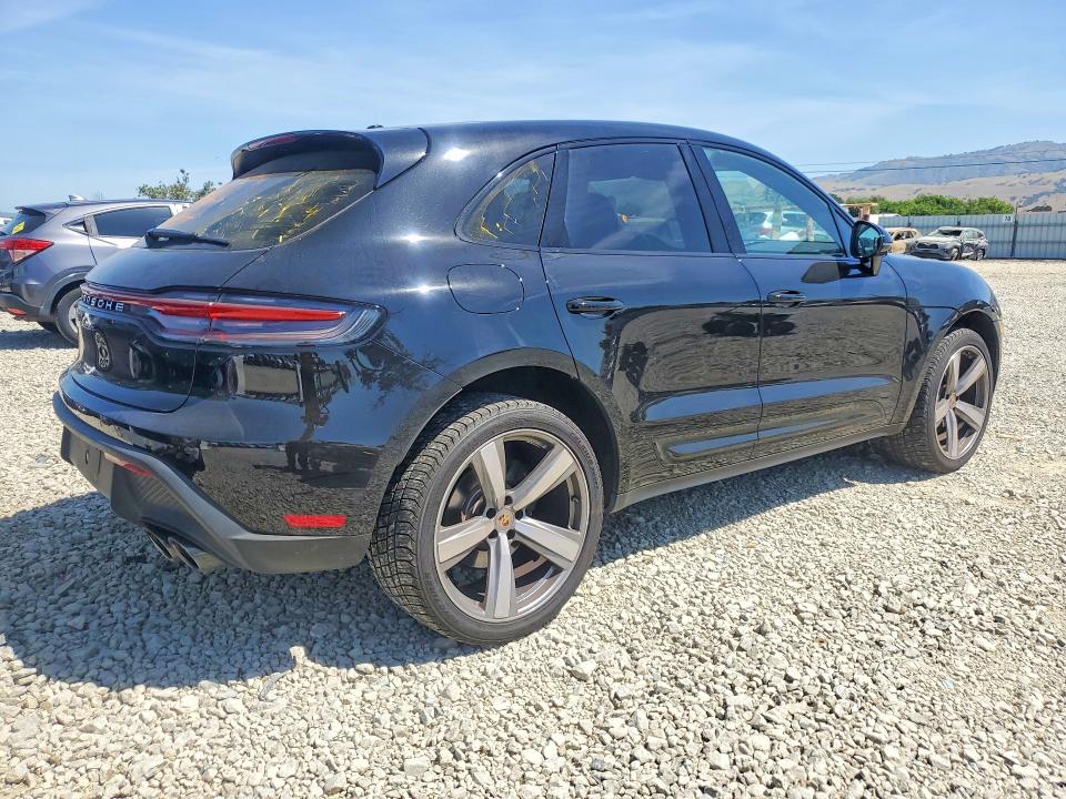 2025 Porsche Macan VIN WP1AA2A54SLB00657 COPART salvage auction — SIDE, Ca - Salvage Certificate, sold $12,400 on 2026-07-28 (photo 3)