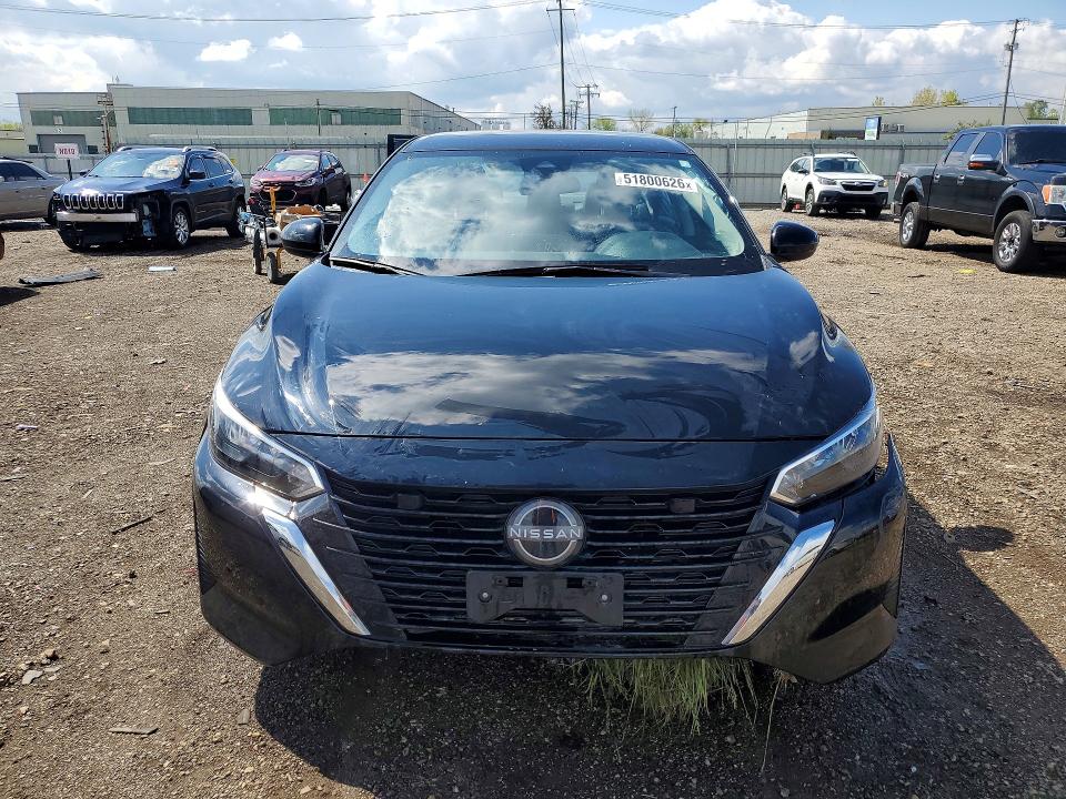 2024 Nissan Sentra VIN 3N1AB8CV7RY296256 COPART salvage auction — FRONT END, Il - Salvage Certificate, sold $4,900 on 2026-07-03 (photo 5)