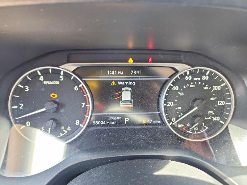 2021 Nissan Rogue VIN JN8AT3BA4MW010086 COPART salvage auction — FRONT END, Tx - Salvage Vehicle Title, sold $4,250 on 2026-07-23 (photo 9)