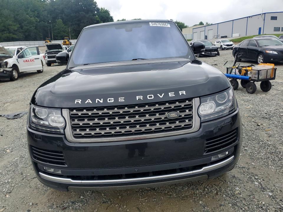 2016 Land rover RANGE ROVER VIN SALGR2PF9GA313961 COPART salvage auction — MECHANICAL, Ga - Certificate Of Title (P), sold $6,400 on 2026-07-08 (photo 5)