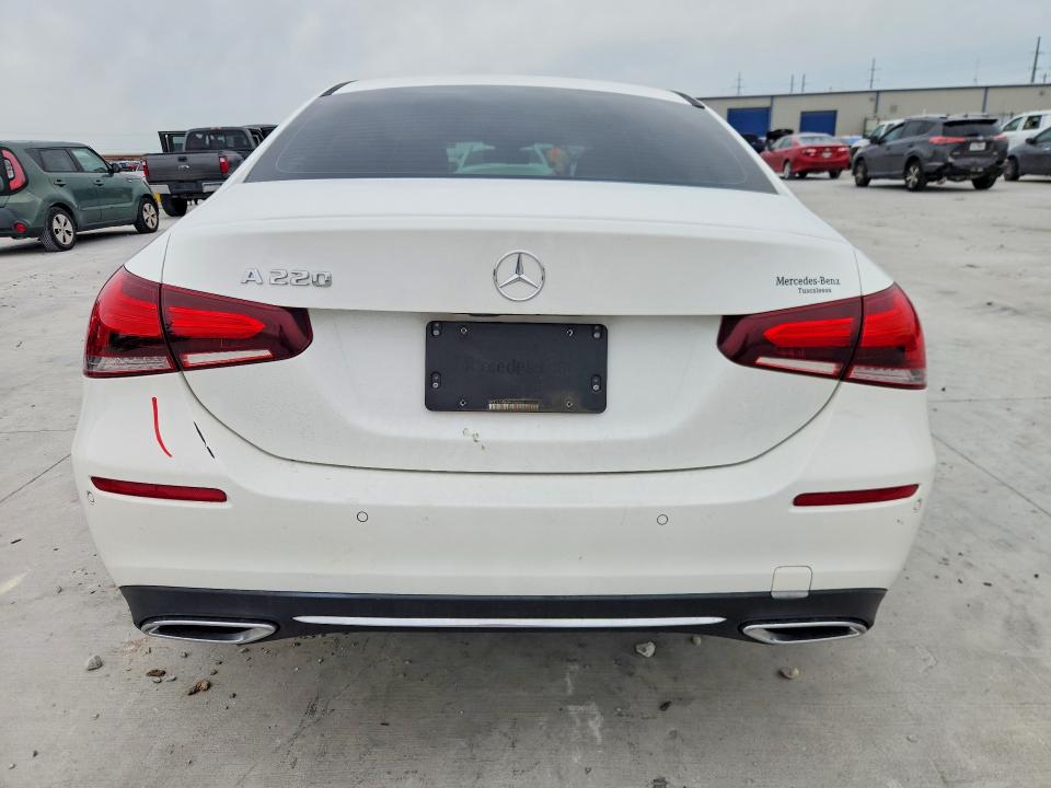 2019 Mercedes-benz A-klasse VIN WDD3G4EBXKW026833 COPART salvage auction — FRONT END, Tx - Salvage Vehicle Title, sold $5,500 on 2026-07-17 (photo 6)
