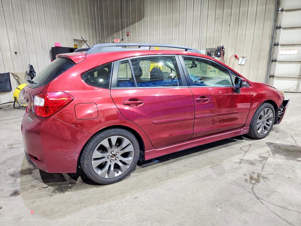 2015 Subaru Impreza VIN JF1GPAU68FH234479 COPART salvage auction — FRONT END, Nh - Cert Of Title-Salvage, sold $100 on 2026-07-30 (photo 3)