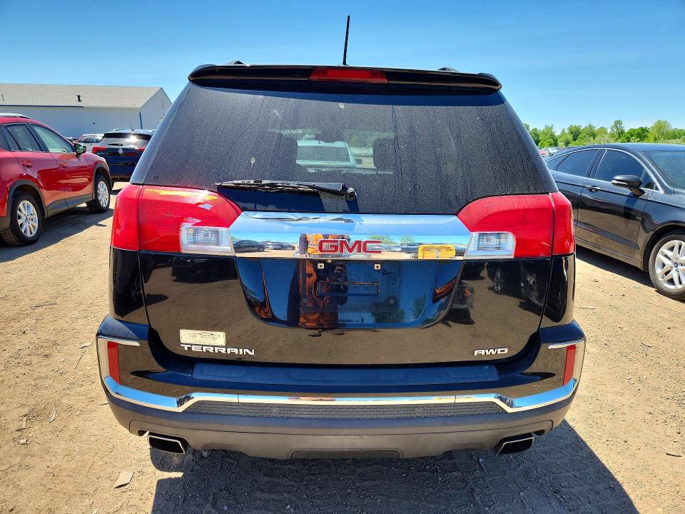2016 Gmc Terrain VIN 2GKFLUE30G6204802 COPART salvage auction — HAIL, Oh - Cert Of Title-Salvage, sold $1,900 on 2026-08-01 (photo 6)