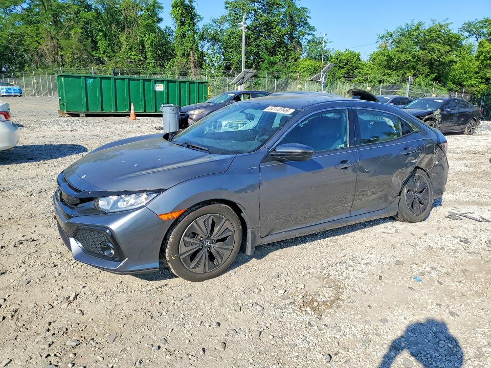 2018 Honda Civic VIN SHHFK7H52JU412189 COPART salvage auction — SIDE, Id - Salvage Certificate Of Title, sold $125 on 2026-07-21 (photo 1)
