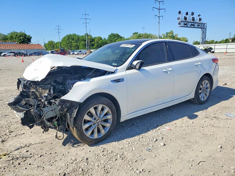 2017 Kia VIN 5XXGU4L31HG173827 COPART salvage auction — FRONT END, Oh - Cert Of Title-Salvage, sold $525 on 2026-07-24 (photo 1)
