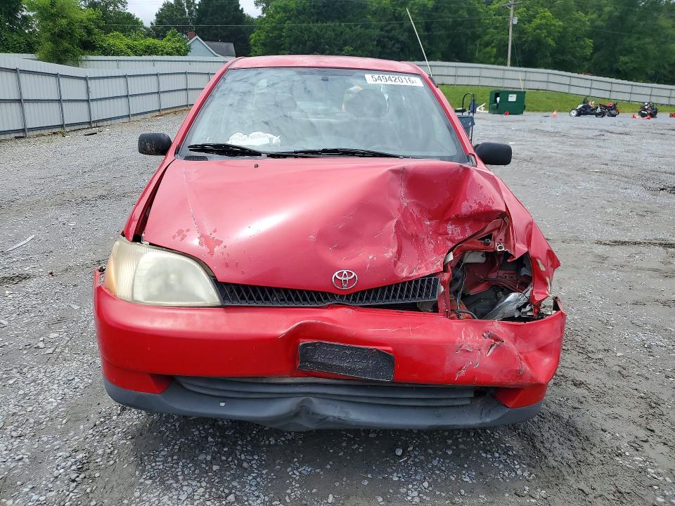 2001 Toyota Echo VIN JTDBT123310182078 COPART salvage auction — FRONT END, Nc - Salvage Certificate Of Title, sold $250 on 2026-07-08 (photo 5)