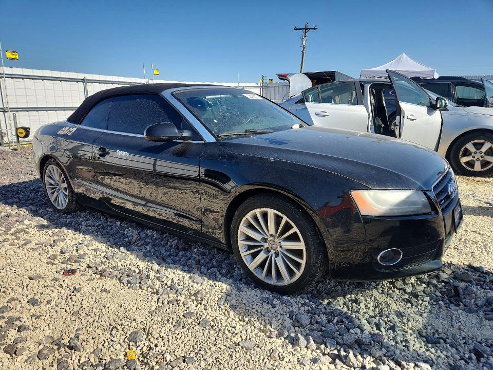 2012 Audi A5 VIN WAULFAFH5CN001700 COPART salvage auction — REAR END, Il - Certificate Of Title, sold $2,600 on 2026-07-08 (photo 4)