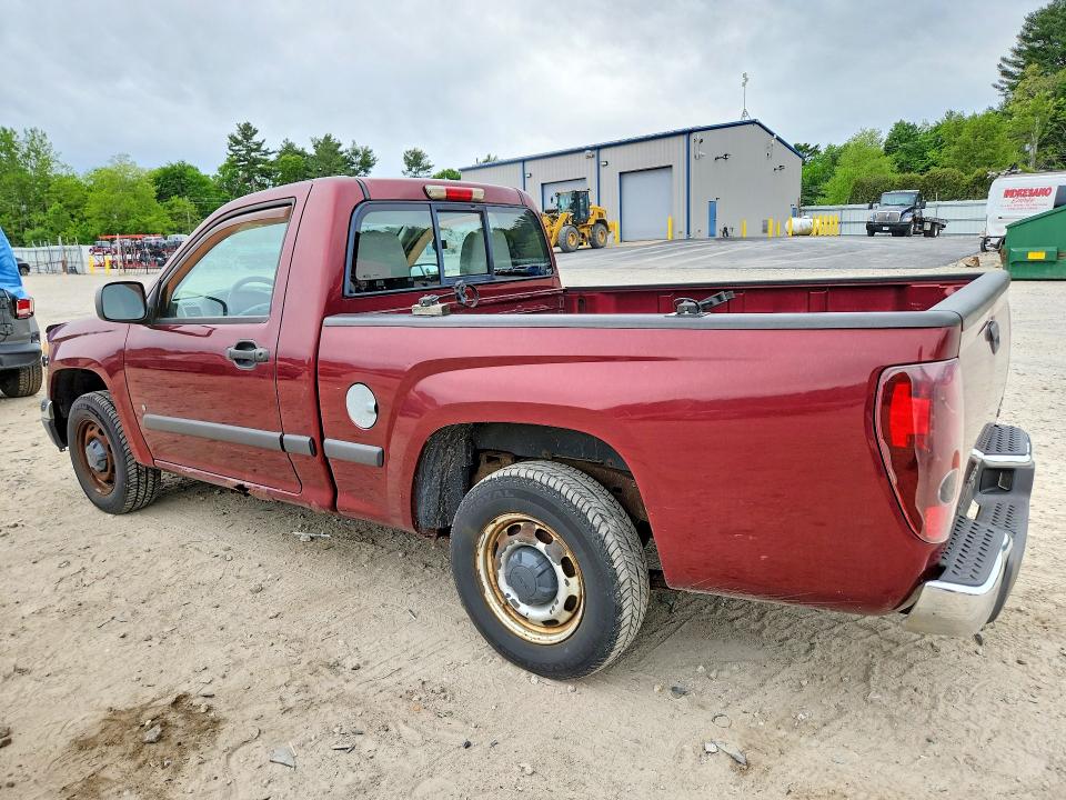 2007 Gmc Canyon VIN 1GTCS149778205798 COPART salvage auction — MINOR DENT/SCRATCHES, CO - BILL OF SALE-PARTS ONLY, sold $475 on 2026-09-21 (photo 2)