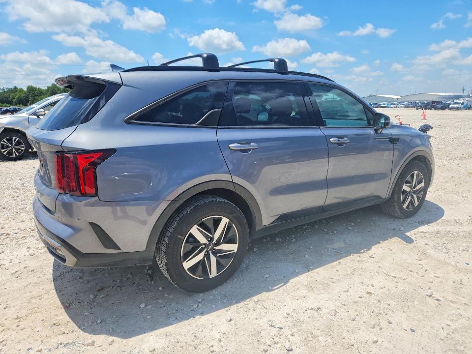 2022 Kia Sorento VIN 5XYRH4LF6NG152387 COPART salvage auction — HAIL, Tx - Certificate Of Title, sold $14,800 on 2026-07-09 (photo 3)