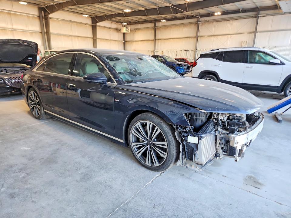 2023 Audi A8 VIN WAULDAF86PN008988 COPART salvage auction — FRONT END, Ne - Certificate Of Title, sold $23,600 on 2026-07-28 (photo 4)