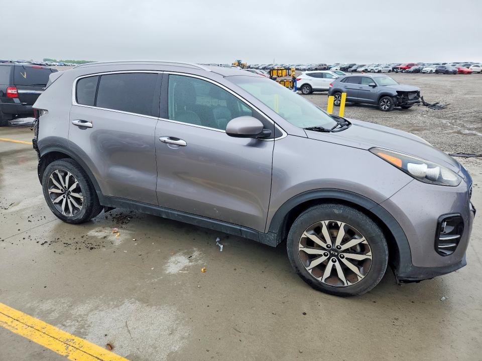 2017 Kia Sportage VIN KNDPN3AC7H7169185 COPART salvage auction — REAR END, In - Cert Of Title-Salvage Title, sold $2,750 on 2026-07-25 (photo 4)