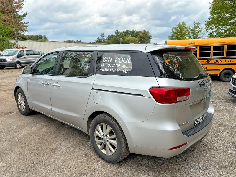 2016 Kia SEDONA VIN KNDMA5C16G6114169 COPART salvage auction — NORMAL WEAR, Ma - Certificate Of Title (P), sold $825 on 2026-07-02 (photo 3)