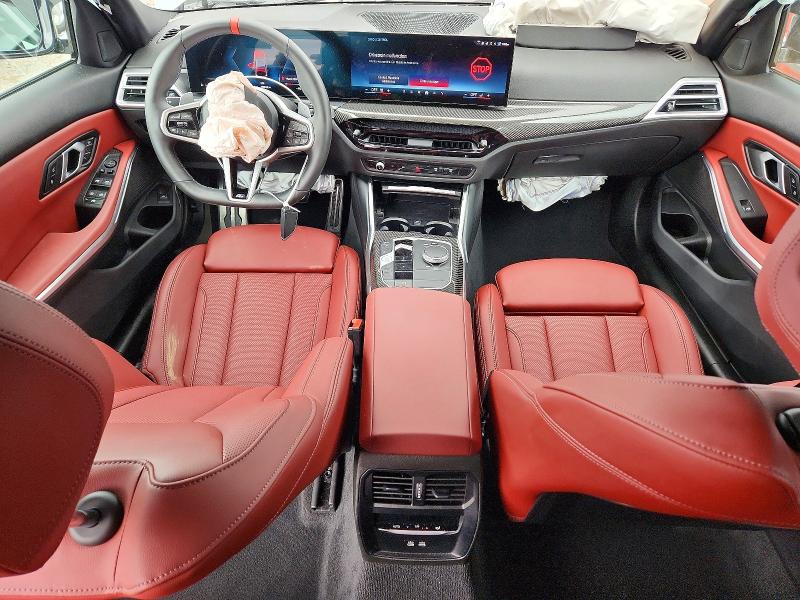 2025 BMW M3 VIN 3MW59FT02S8F82781 COPART salvage auction — FRONT END, Ca - Salvage Certificate, sold $15,700 on 2026-07-28 (photo 8)