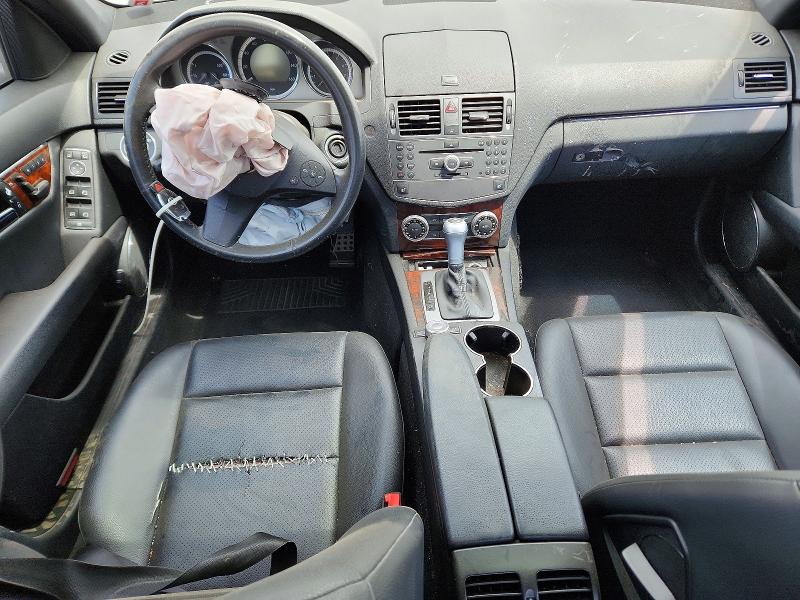2010 Mercedes-benz C-klasse VIN WDDGF8BB4AF451947 COPART salvage auction — FRONT END, Il - Salvage Certificate, sold $575 on 2026-07-28 (photo 8)