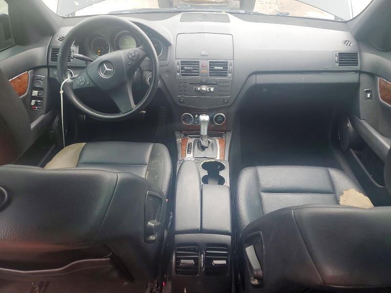 2011 Mercedes-benz C class VIN WDDGF8BB0BR157946 COPART salvage auction — FRONT END, MO - CERT OF TITLE-REPOSSESSED (P), sold $2,150 on 2026-07-31 (photo 8)