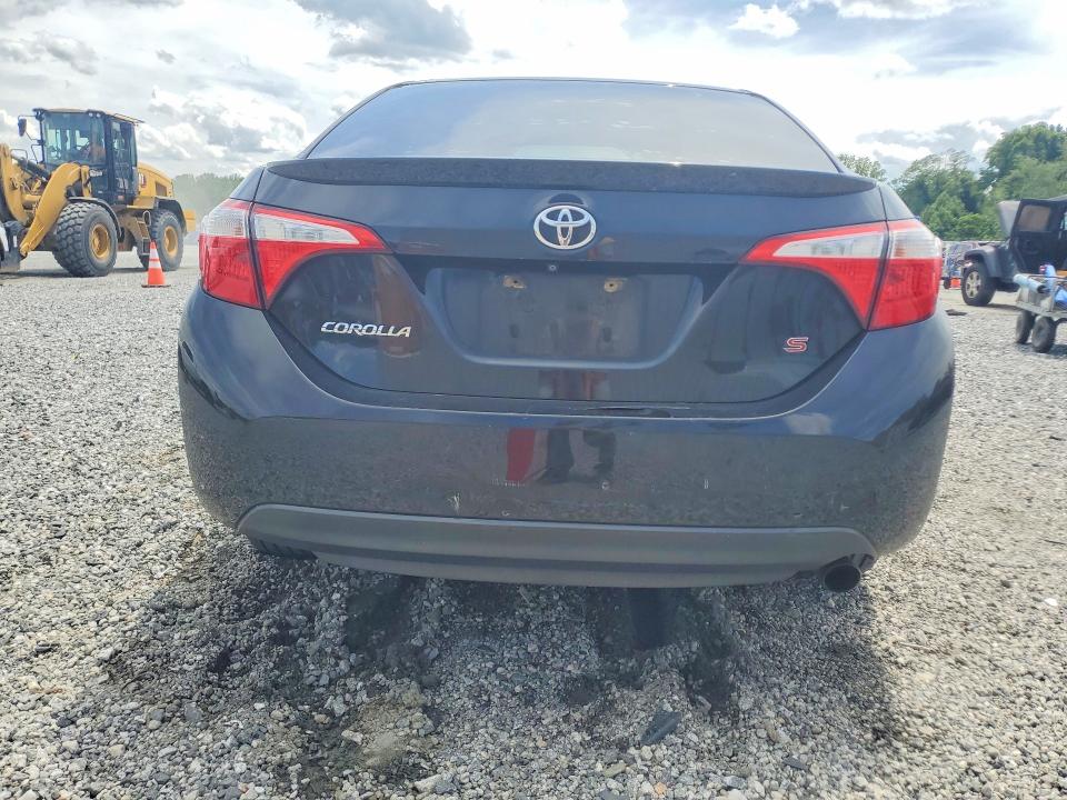 2015 Toyota Corolla VIN 5YFBURHEXFP281871 COPART salvage auction — FRONT END, SC - CERT OF TITLE-SALVAGE, sold $1,150 on 2026-07-06 (photo 6)