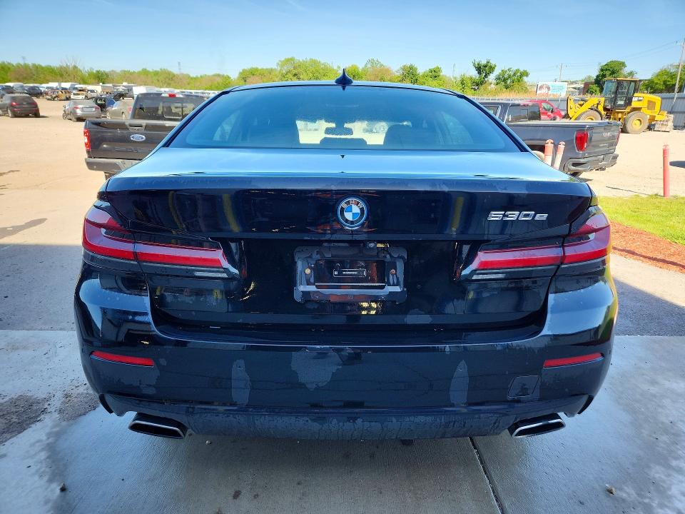 2023 BMW 5 series VIN WBA13AG0XPCN67524 COPART salvage auction — NORMAL WEAR, Ky - Certificate Of Title, sold $20,400 on 2026-07-14 (photo 6)