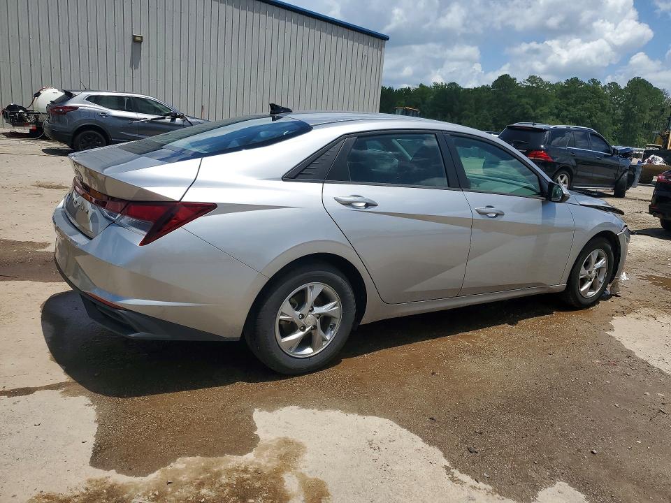 2021 Hyundai VIN 5NPLL4AG5MH045225 COPART salvage auction — FRONT END, Sc - Cert Of Title-Salvage, sold $2,850 on 2026-07-06 (photo 3)