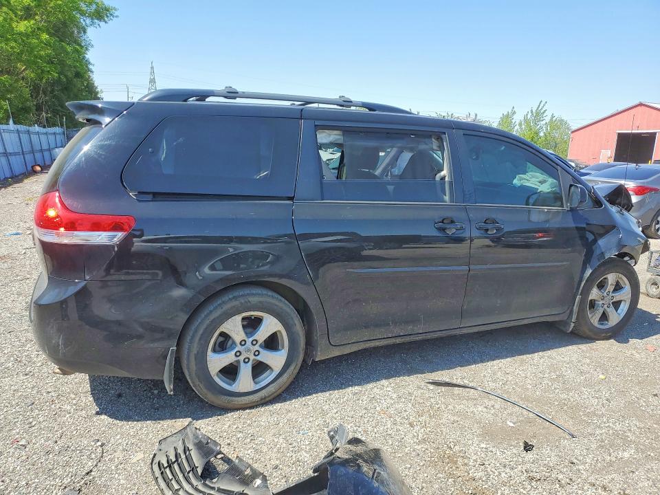 2013 Toyota Sienna VIN 5TDKK3DC9DS398482 COPART salvage auction — FRONT END, On - Permit Salvage, sold $1,750 on 2026-07-09 (photo 3)
