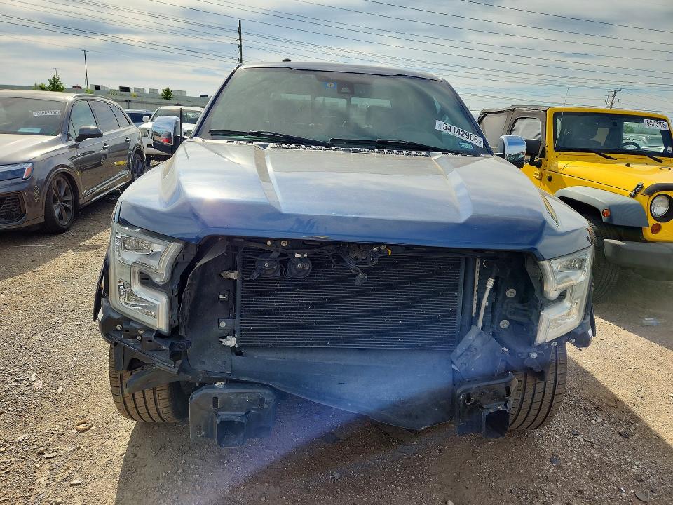 2015 Ford F-150 VIN 1FTEW1CF8FFA79028 COPART salvage auction — FRONT END, Il - Salvage Certificate, sold $6,800 on 2026-07-02 (photo 5)