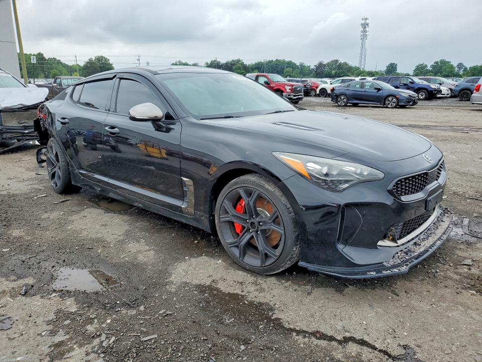 2018 Kia Stinger VIN KNAE55LC0J6016804 COPART salvage auction — REAR END, VA - CERT OF TITLE - SALVAGE, sold $6,000 on 2026-07-29 (photo 4)