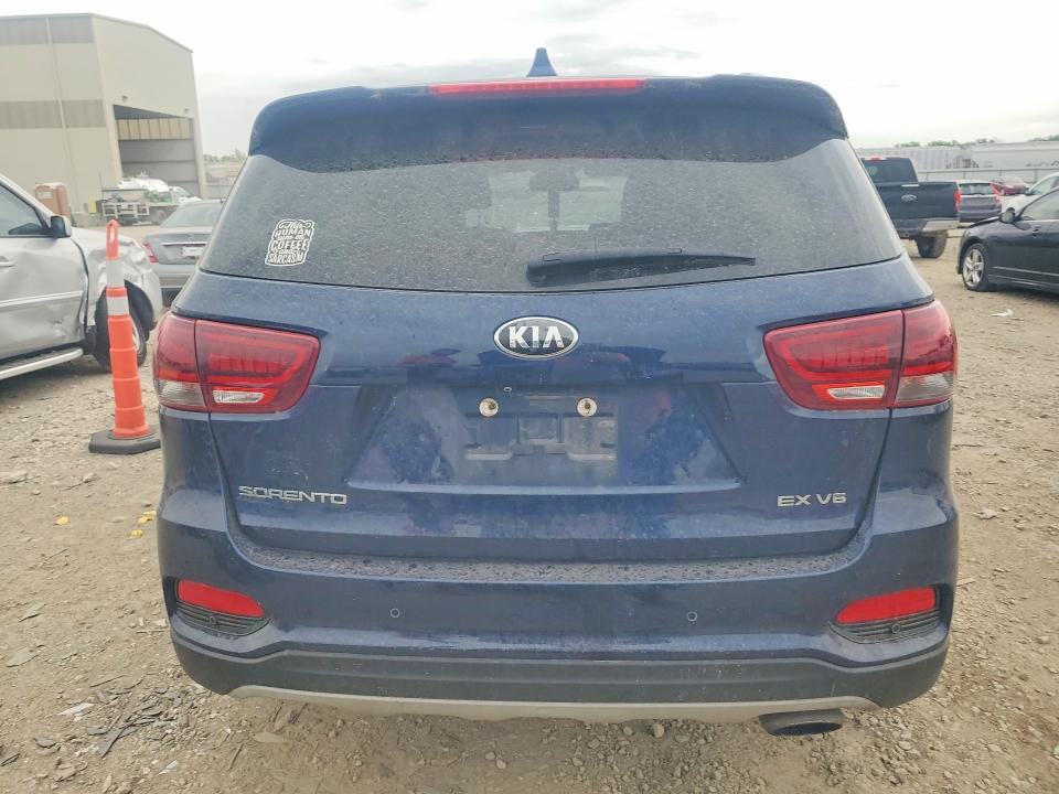 2019 Kia Sorento VIN 5XYPH4A56KG468756 COPART salvage auction — HAIL, Ks - Cert Of Title-Salvage, sold $2,700 on 2026-07-09 (photo 6)