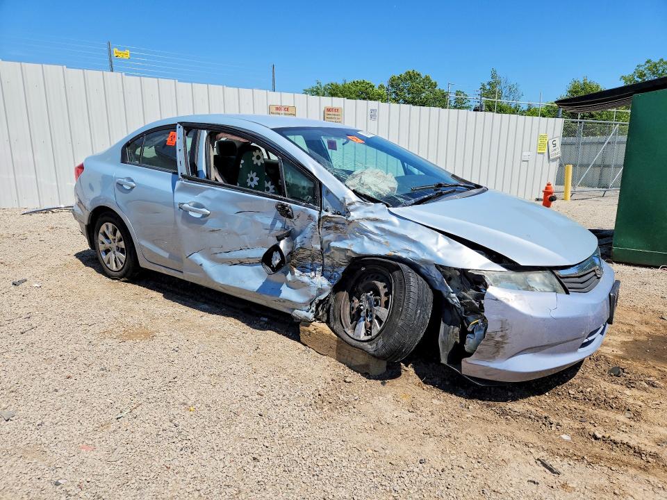 2012 Honda VIN 19XFB2F54CE080014 COPART salvage auction — FRONT END, Ky - Bill Of Sale/Part Only/No Titl, sold $300 on 2026-07-02 (photo 4)