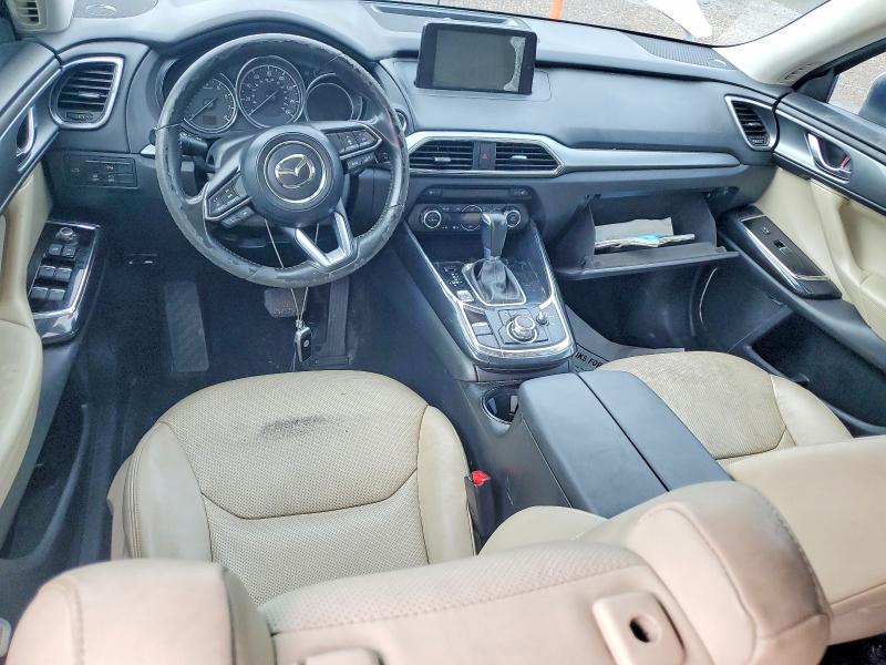 2018 Mazda Cx-9 VIN JM3TCACY0J0209310 COPART salvage auction — FRONT END, Salvage Title, sold $4,100 on 2026-07-17 (photo 8)