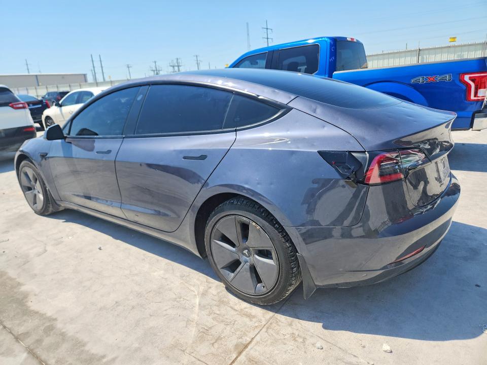 2023 Tesla Model 3 VIN 5YJ3E1EA2PF467924 COPART salvage auction — HAIL, Tx - Certificate Of Title, sold $1,150 on 2026-07-10 (photo 2)