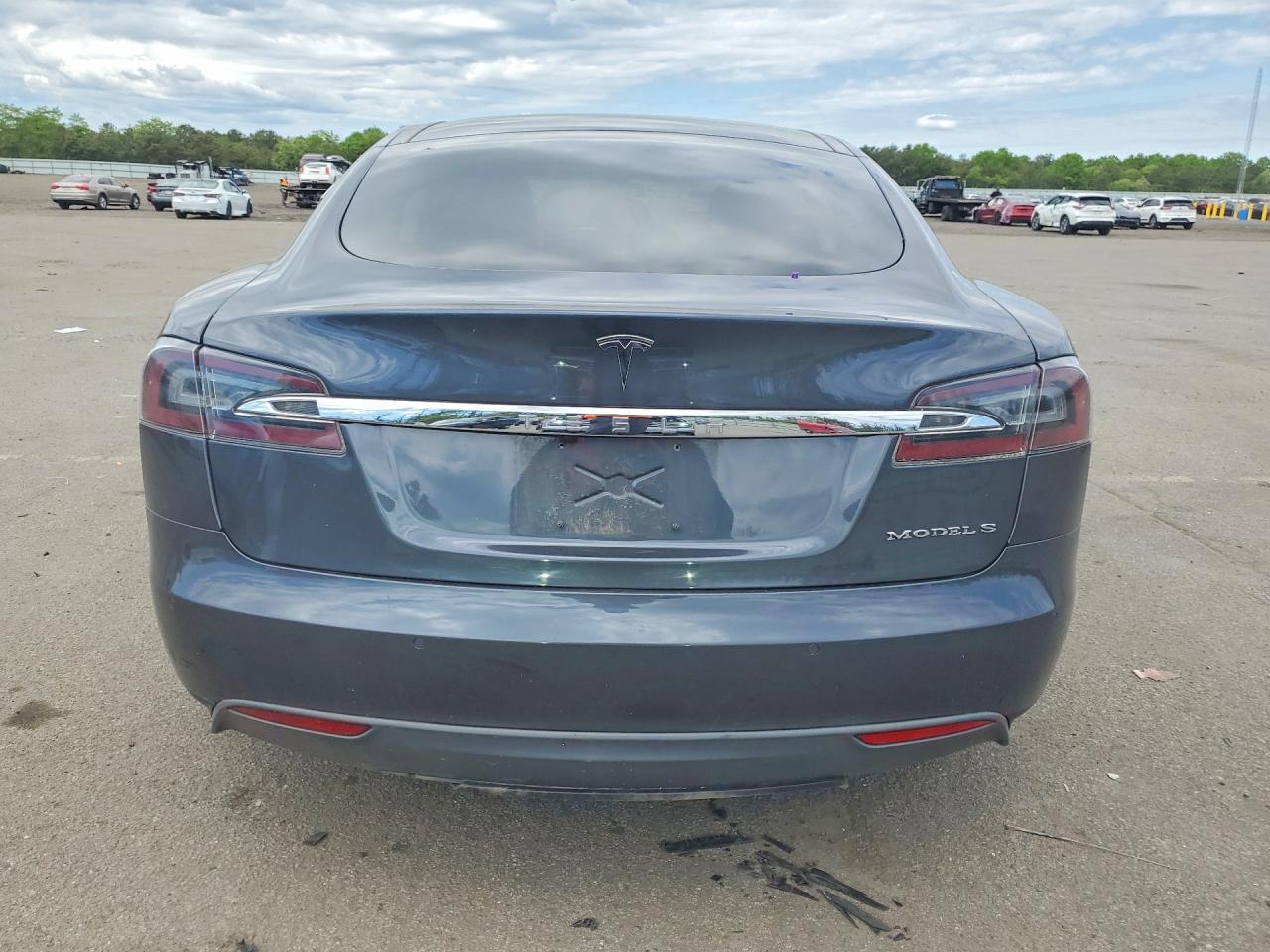 2015 Tesla Model S VIN 5YJSA1E11FF116590 COPART salvage auction — Water/Flood, NY - CERTIFICATE OF TITLE, sold $575 on 2026-07-01 (photo 6)