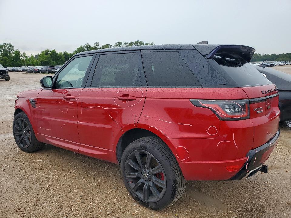 2018 Land rover RANGE ROVER VIN SALWR2RE5JA800565 COPART salvage auction — FRONT END, Tx - Salvage Vehicle Title, sold $12,200 on 2026-07-17 (photo 2)