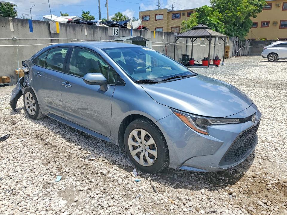 2021 Toyota Corolla VIN JTDEPMAEXMJ184608 COPART salvage auction — REAR END, Fl - Certificate Of Destruction, sold $4,950 on 2026-07-03 (photo 4)