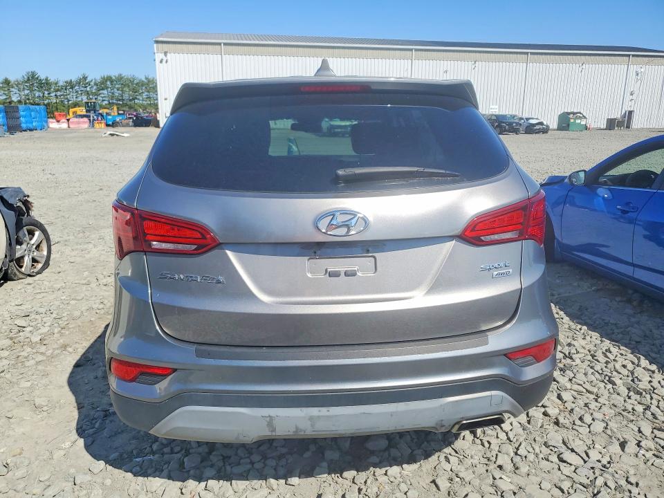 2017 Hyundai Santa fe VIN 5XYZTDLB0HG383365 COPART salvage auction — FRONT END, Nj - Cert Of Title-Salvage, sold $2,700 on 2026-07-08 (photo 6)