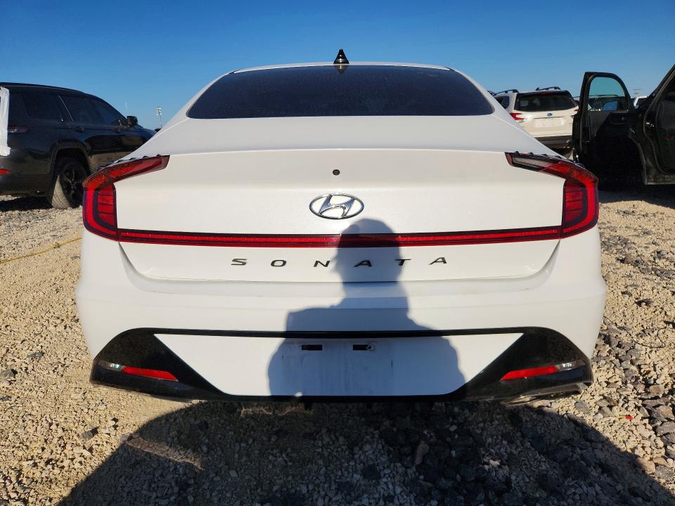 2020 Hyundai Sonata VIN 5NPEF4JA3LH052099 COPART salvage auction — HAIL, Mo - Certificate Of Title, sold $6,700 on 2026-07-13 (photo 6)