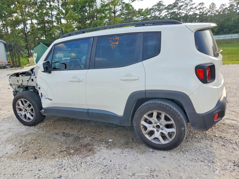 2017 Jeep Renegade VIN ZACCJABB4HPF85332 COPART salvage auction — FRONT END, Tx - Certificate Of Title, sold $2,150 on 2026-07-07 (photo 2)