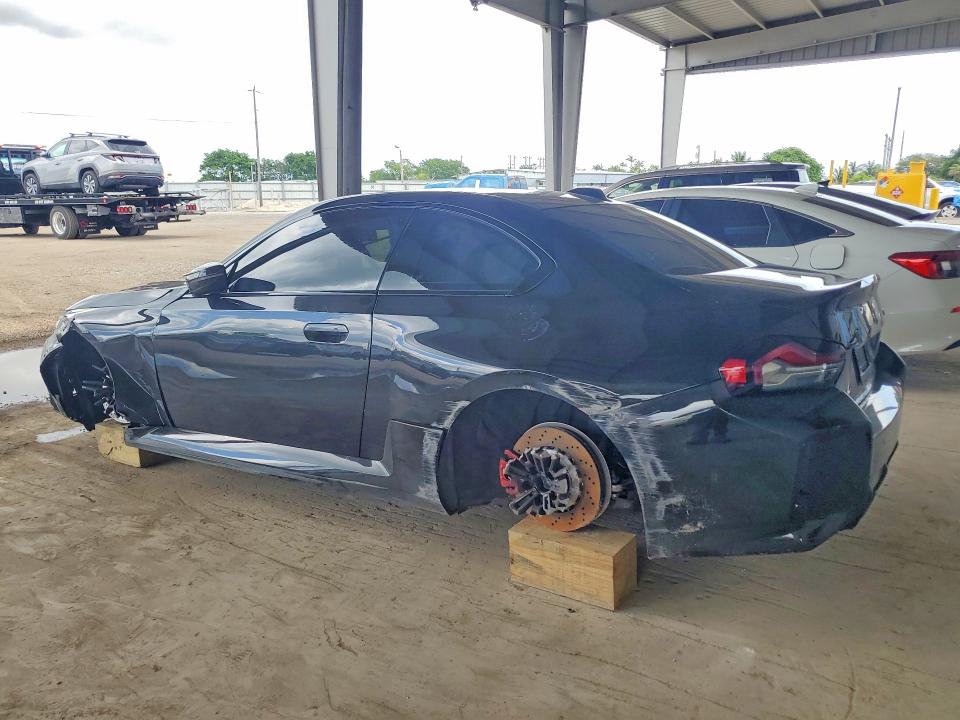 2025 BMW M2 VIN 3MF23DM01S8F84268 COPART salvage auction — FRONT END, Fl - Cert Of Title Slvg Rebuildable, sold $27,500 on 2026-09-02 (photo 2)