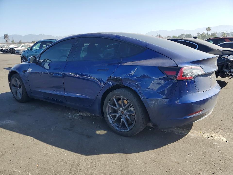 2022 Tesla Model 3 VIN 5YJ3E1EA4NF288491 COPART salvage auction — REAR END, Salvage Title, sold $6,000 on 2026-07-13 (photo 2)