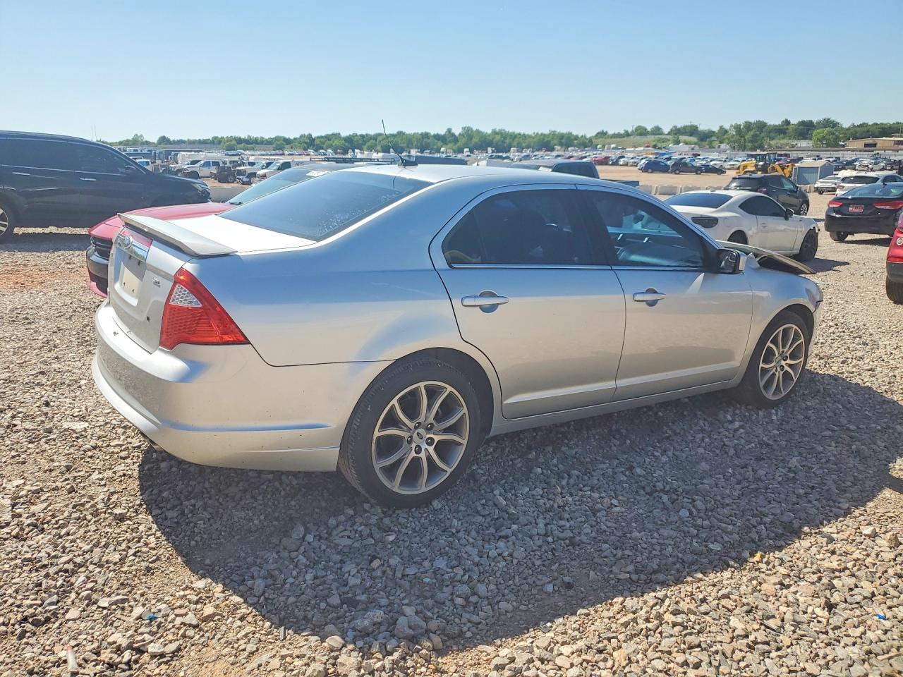 2012 Ford Fusion VIN 3FAHP0JA7CR130535 COPART salvage auction — Front End, OK - CERT OF TITLE-SALVAGE, sold $425 on 2026-07-09 (photo 3)