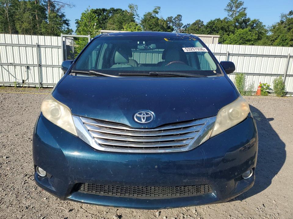 2011 Toyota Sienna VIN 5TDYK3DC0BS147406 COPART salvage auction — SIDE, GA - CERT OF TITLE-SALVAGE, sold $2,600 on 2026-07-14 (photo 5)