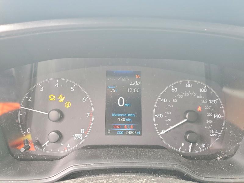 2025 Toyota Corolla VIN 5YFB4MDE4SP306430 COPART salvage auction — REAR END, Nc - Salvage Certificate Of Title, sold $375 on 2026-07-28 (photo 9)