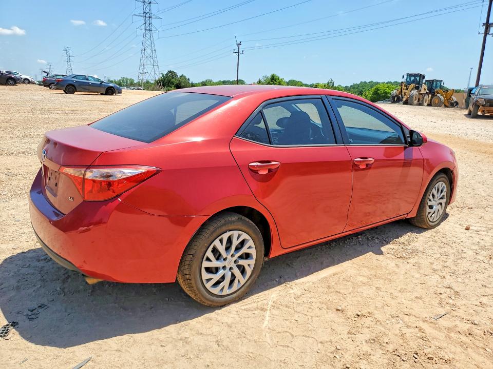 2017 Toyota Corolla VIN 5YFBURHE7HP708829 COPART salvage auction — FRONT END, Nc - Salvage Certificate Of Title, sold $3,350 on 2026-07-06 (photo 3)