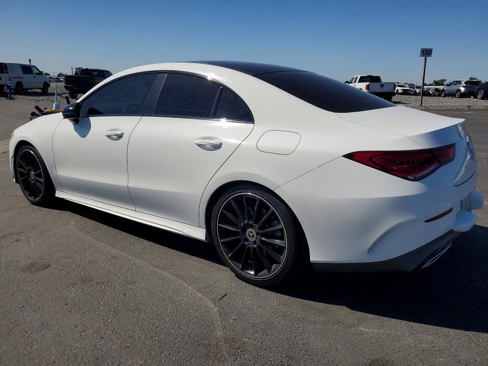 2020 Mercedes-benz Cla-class VIN WDD5J4GB3LN037204 COPART salvage auction — Burn Engine, CA - SALVAGE CERTIFICATE, sold $5,800 on 2026-07-20 (photo 2)