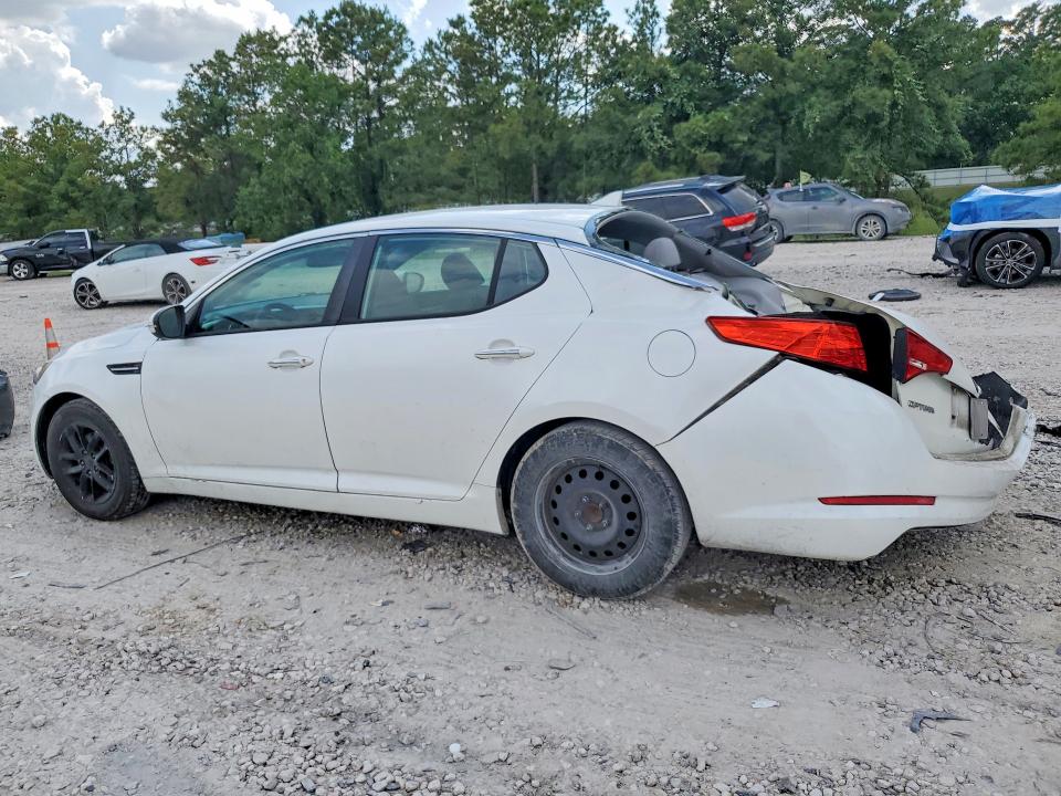 2013 Kia Optima VIN KNAGM4A7XD5327517 COPART salvage auction — REAR END, Tx - Salvage Vehicle Title, sold $1,100 on 2026-07-31 (photo 2)