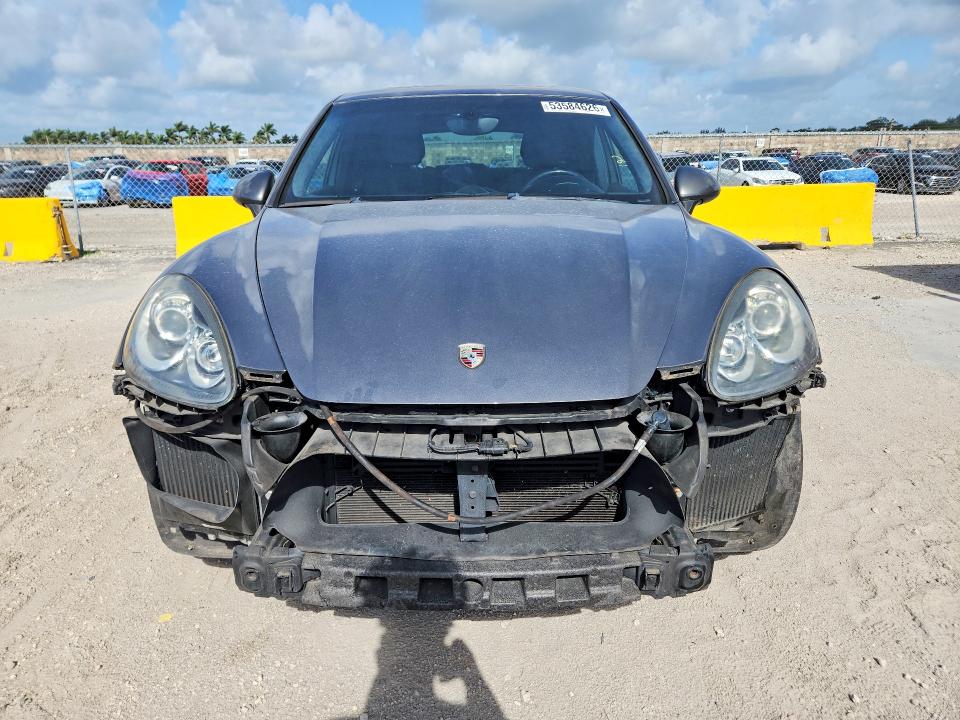 2011 Porsche Cayenne VIN WP1AC2A21BLA82036 COPART salvage auction — FRONT END, Fl - Cert Of Title Slvg Rebuildable, sold $6,600 on 2026-07-20 (photo 5)