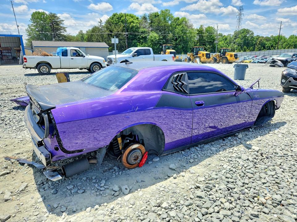 2019 Dodge VIN 2C3CDZFJ2KH525876 COPART salvage auction — STRIPPED, Nc - Salvage Certificate Of Title, sold $650 on 2026-07-29 (photo 3)