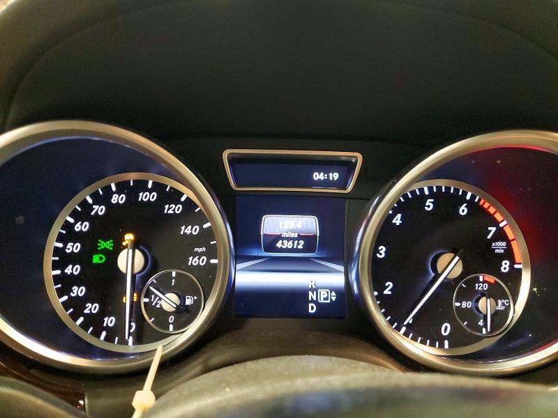 2013 Mercedes-benz Gl-klasse VIN 4JGDF7CE3DA248657 COPART salvage auction — FRONT END, MI - CERTIFICATE OF TITLE, sold $7,700 on 2026-07-31 (photo 9)